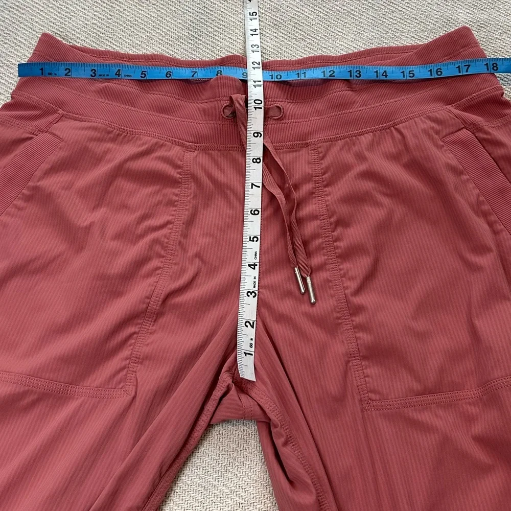 Lululemon Dance Studio Full Length Pants Size 14 Pink Brier Rose Rare - Picture 3 of 8